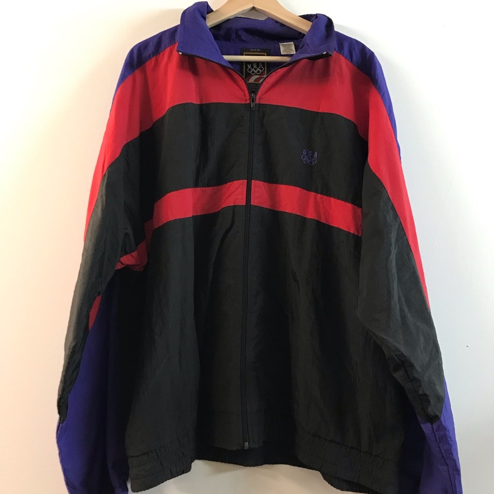 Vintage Olympic Windbreaker